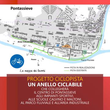 Pista Ciclabile dei “Villini” Procedono i lavori. Aggiornamento luglio 2022