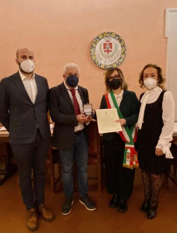Ponte Mediceo	a Orlando Materassi. Pontassieve 28 gennaio 2022