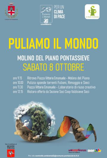 Puliamo il mondo. Sabato 8 ottobre 2022 Puliamo il mondo. Sabato 8 ottobre 2022