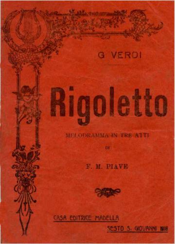Rigoletto. Guida all'ascolto. 19 gennaio 2019 