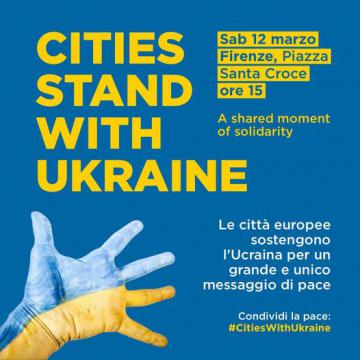 Cities stand with Ukraine 12 marzo 2022 Cities stand with Ukraine 12 marzo 2022