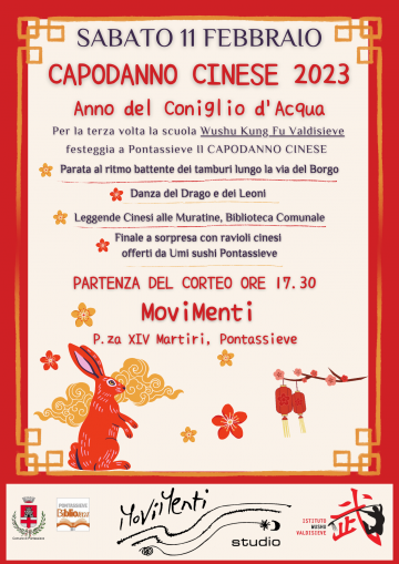 Pontasieve 11 febbraio 2023. Capodanno cinese Pontasieve 11 febbraio 2023. Capodanno cinese