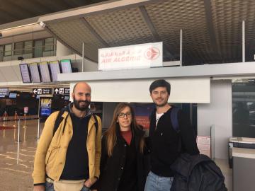 Il Sindaco in visita alla tendopoli di Tifariti. 16 gennaio 2018