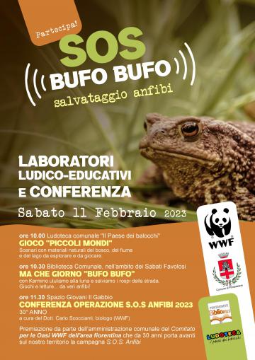 Operazione S.O.S. Anfibi. Pontassieve, sabato 11 febbraio 2023 Operazione S.O.S. Anfibi. Pontassieve, sabato 11 febbraio 2023