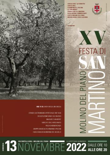 Festa di San Martino XV Edizione. Pontassieve, 13 novembre 2022 Festa di San Martino XV Edizione. Pontassieve, 13 novembre 2022