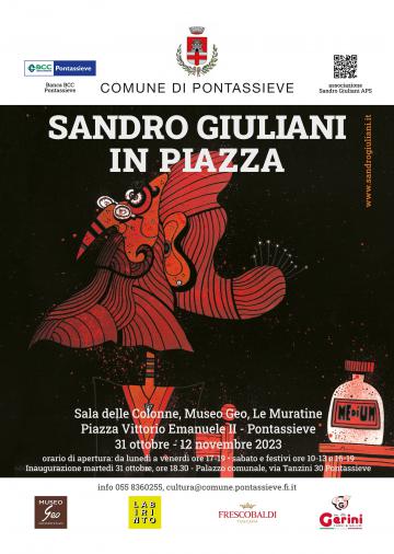 Pontassieve, mostra retrospettiva dedicata al maestro Sandro Giuliani. 31 ottobre - 12 novembre 2023 Pontassieve, mostra retrospettiva dedicata al maestro Sandro Giuliani. 31 ottobre - 12 novembre 2023