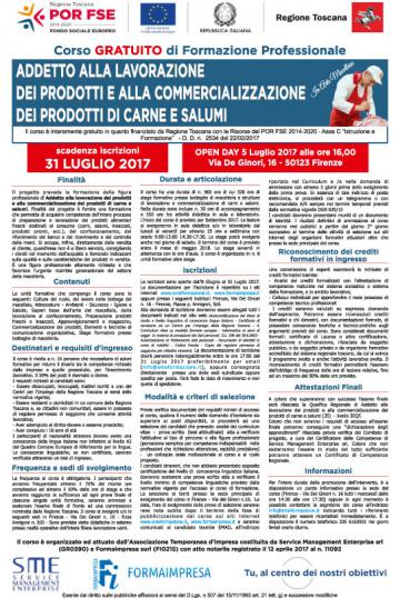 Addetto alla lavorazione dei prodotti e alla commercializzazione dei prodotti di carne e salumi Addetto alla lavorazione dei prodotti e alla commercializzazione dei prodotti di carne e salumi