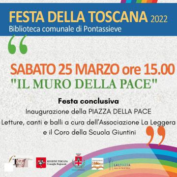 Il muro della Pace. Pontassieve 25 marzo 2023 Il muro della Pace. Pontassieve 25 marzo 2023
