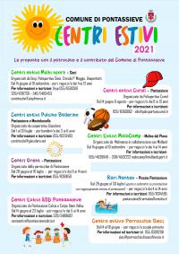 Pontassieve, centri estivi 2021 