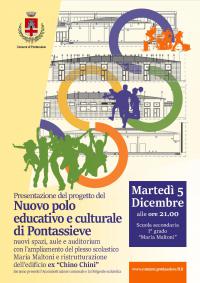 Nuovo polo educativo e culturale di Pontassieve 2017