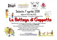 la bottega di Geppetto. Sabato 7 aprile al Circolo Arci I Maggio di Sieci