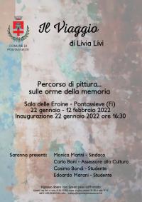 Il Viaggio di Livia Livi. Pontassieve, Sala delle Eroine dal 22 gennaio al 12 febbraio 2021