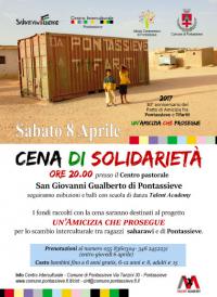 Cena di solidarietà saharawi